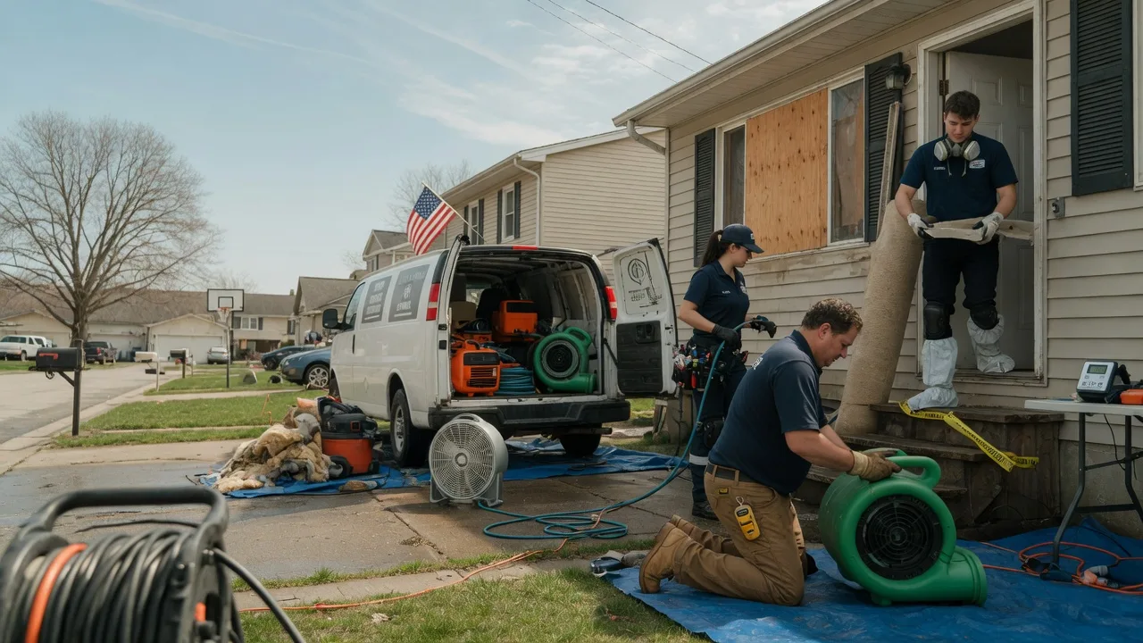 Water Damage Restoration in Courtland, AL near me